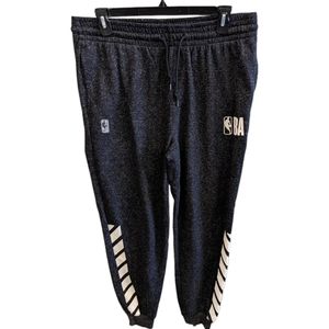 NBA‎ Men’s Gray & White Sweatpants Joggers | Size XL